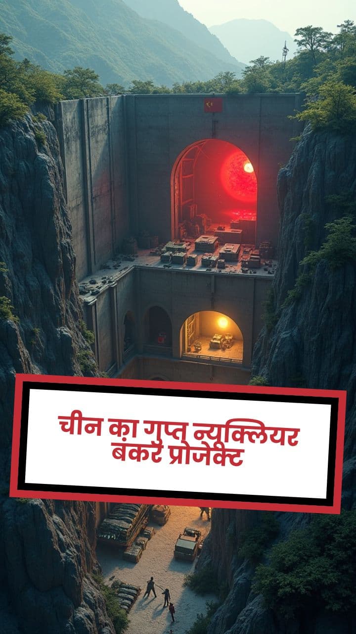 चीन का गुप्त न्यूक्लियर बंकर प्रोजेक्ट