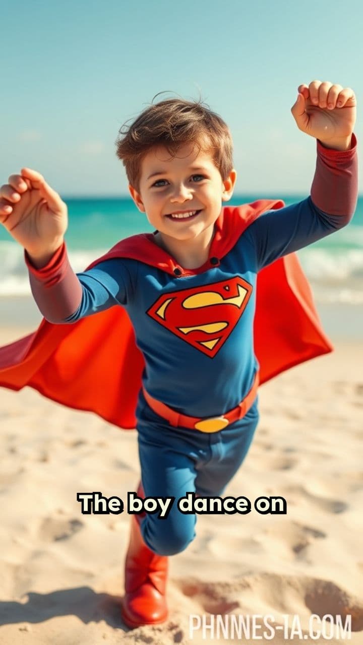 Superman Boy's Beach Performance