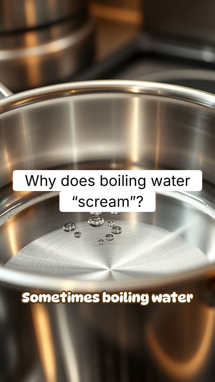 Why Does Boiling Water Sometimes Sound Like It’s “Screaming”? | RapidSmartFacts