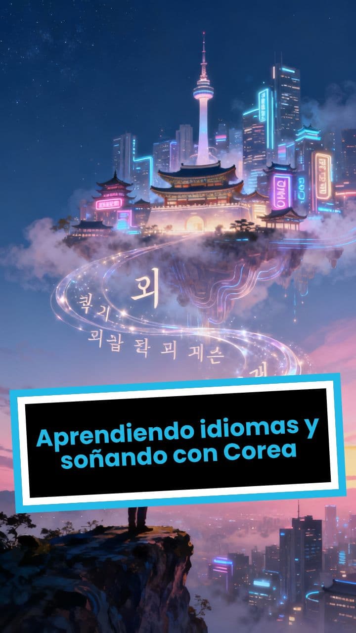 Aprendiendo idiomas y soñando con Corea