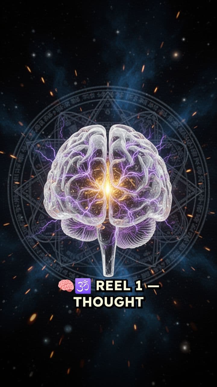 Thoughts Create Real Brain Waves