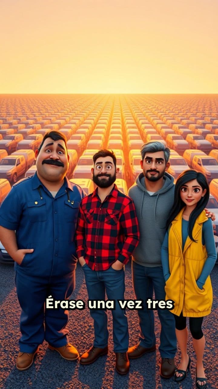 Magia informática y 300 furgonetas