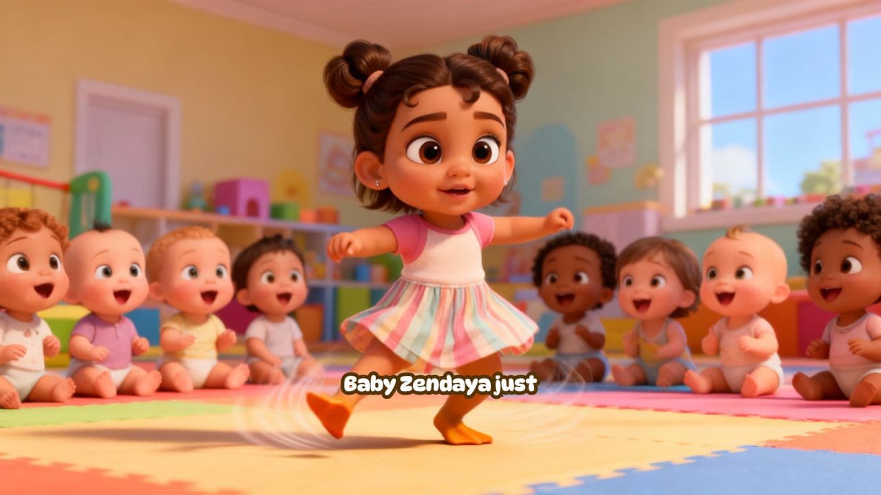 Epic Dance Moves with Baby Zendaya