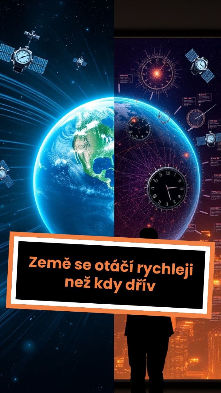 Země se otáčí rychleji než kdy dřív