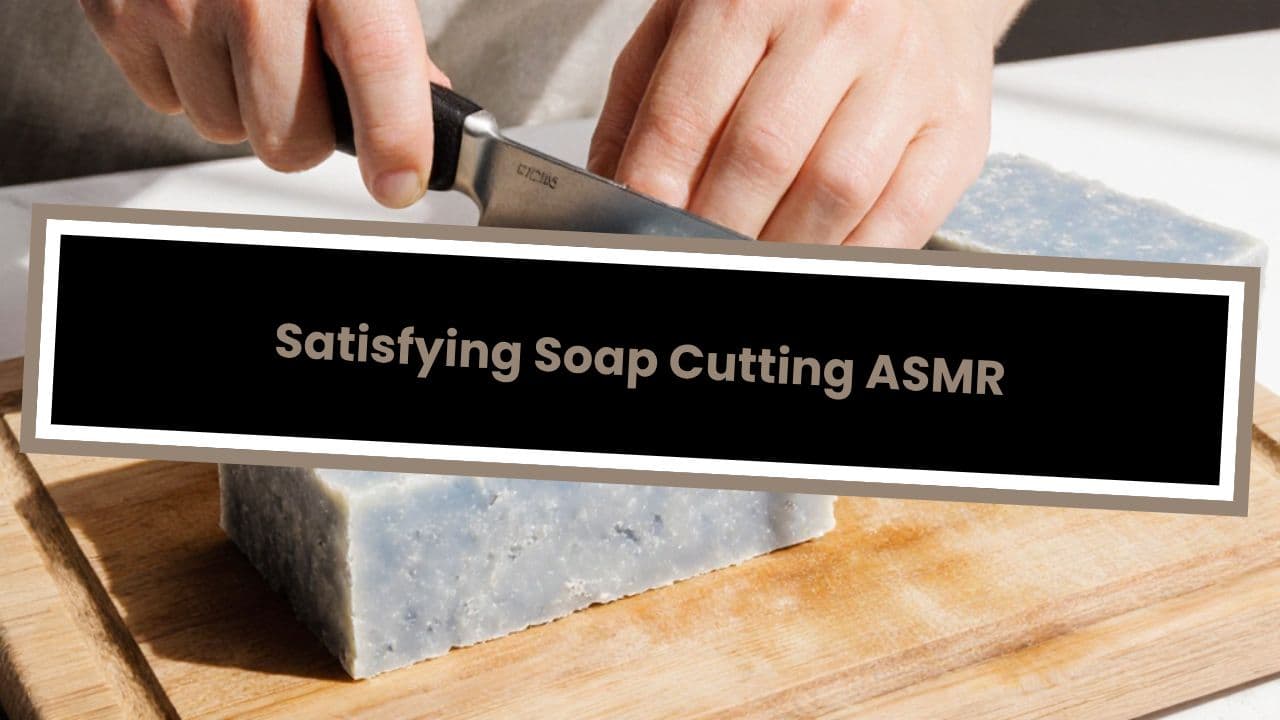 Satisfying Soap Cutting ASMR