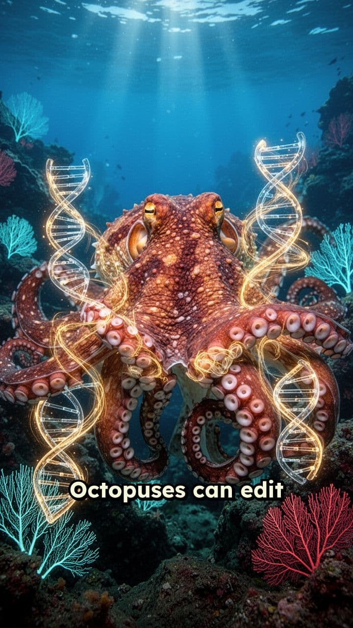 Octopus RNA Editing and Identity