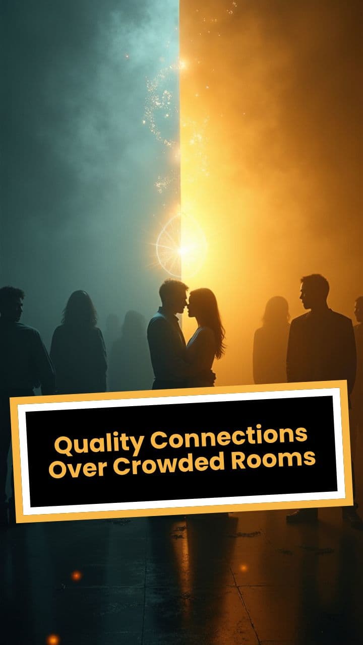 Quality Connections Over Crowded Rooms