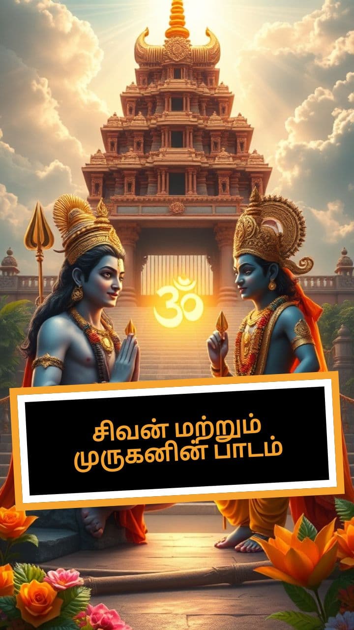 சிவன் மற்றும் முருகனின் பாடம்