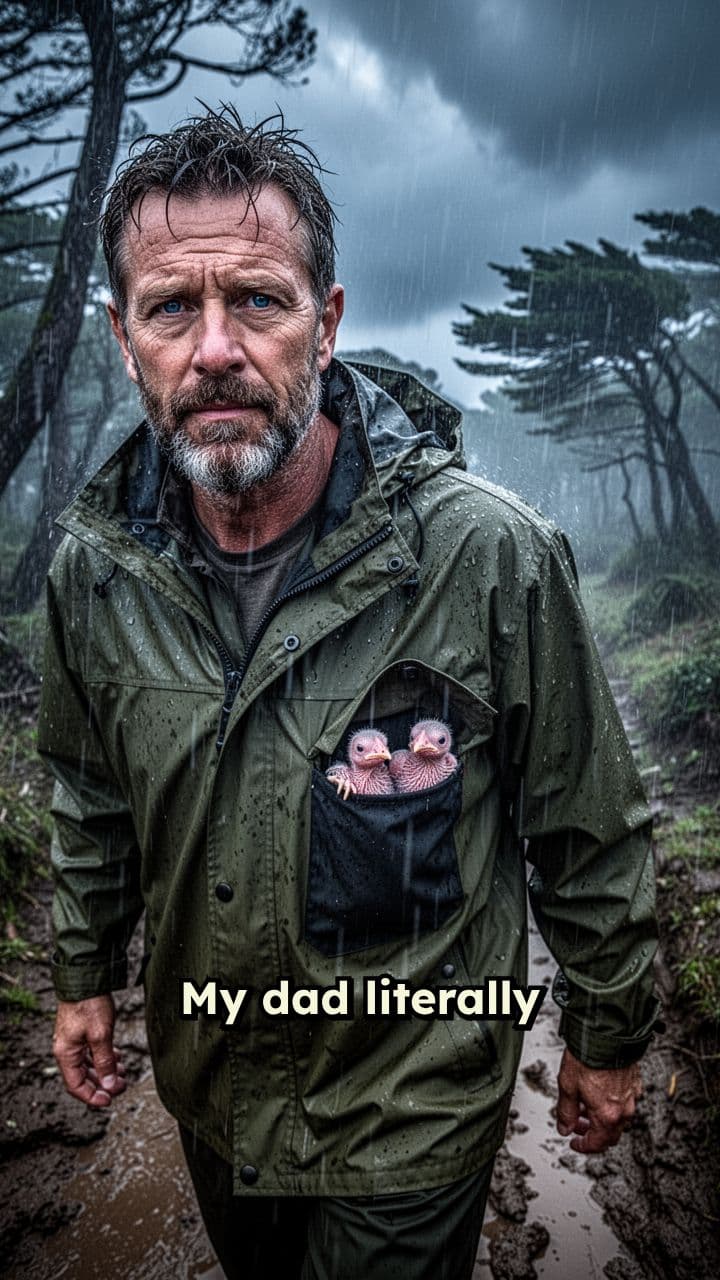 Storm Rescue: Two Baby Birds