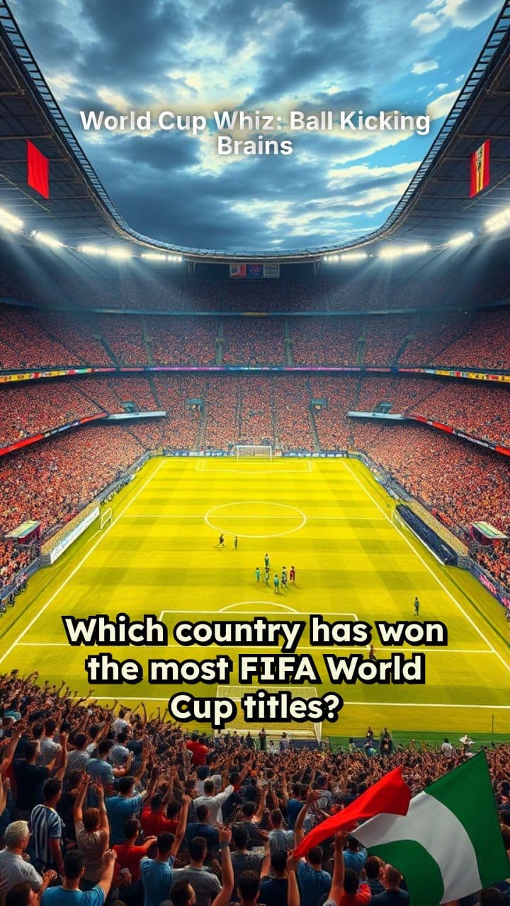 World Cup Whiz: Ball Kicking Brains