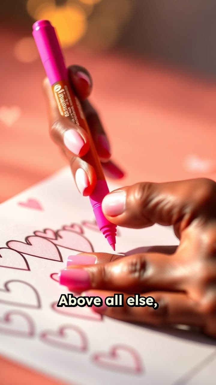 Coloring Hearts with Scripture