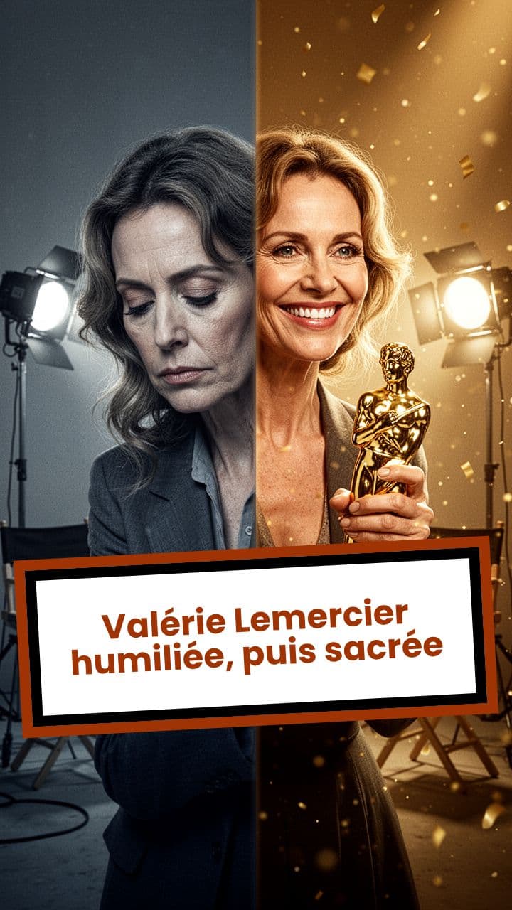 Valérie Lemercier humiliée, puis sacrée