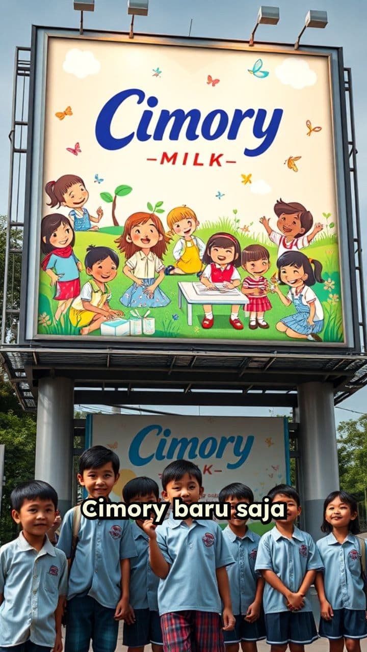 Kampanye Iklan Cimory untuk Anak Sekolah