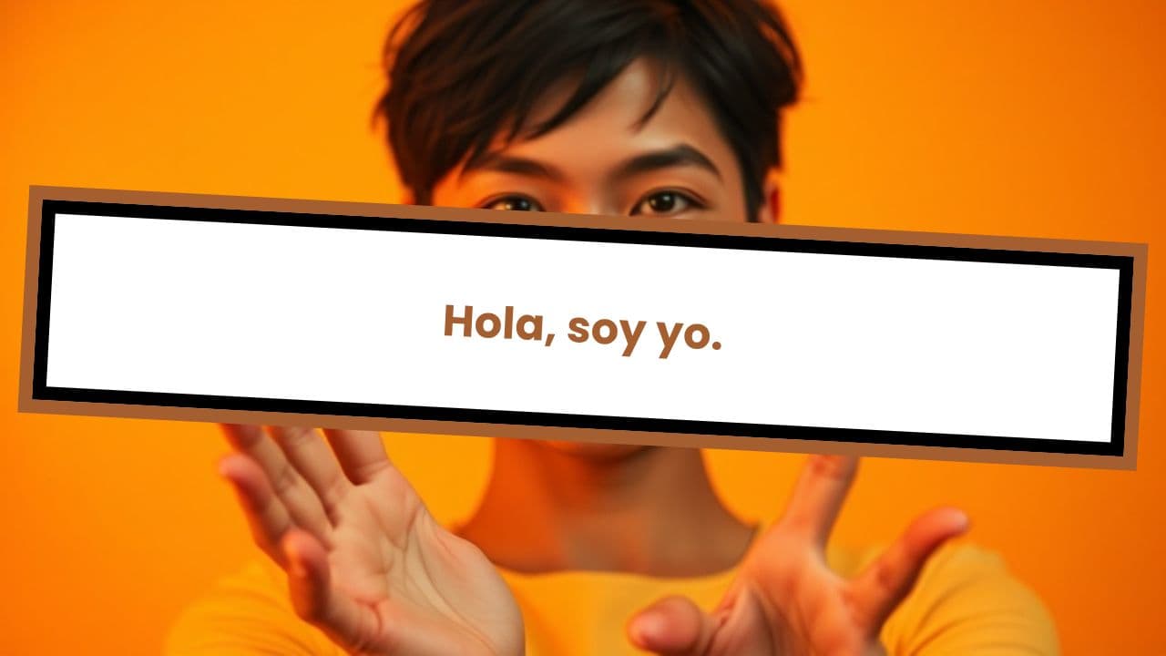 Hola, soy yo.