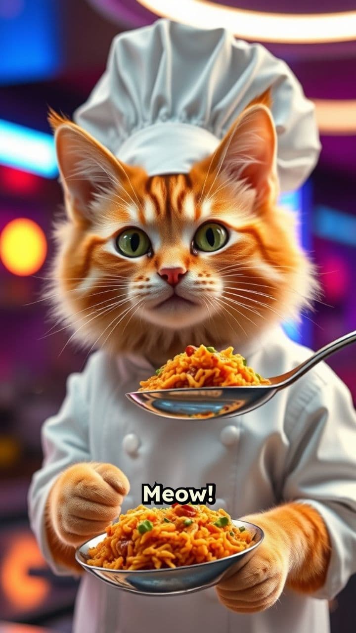 Cat Chef Biryani