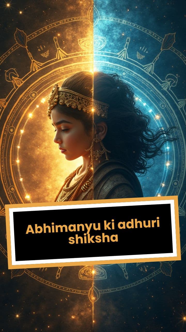 Abhimanyu ki adhuri shiksha