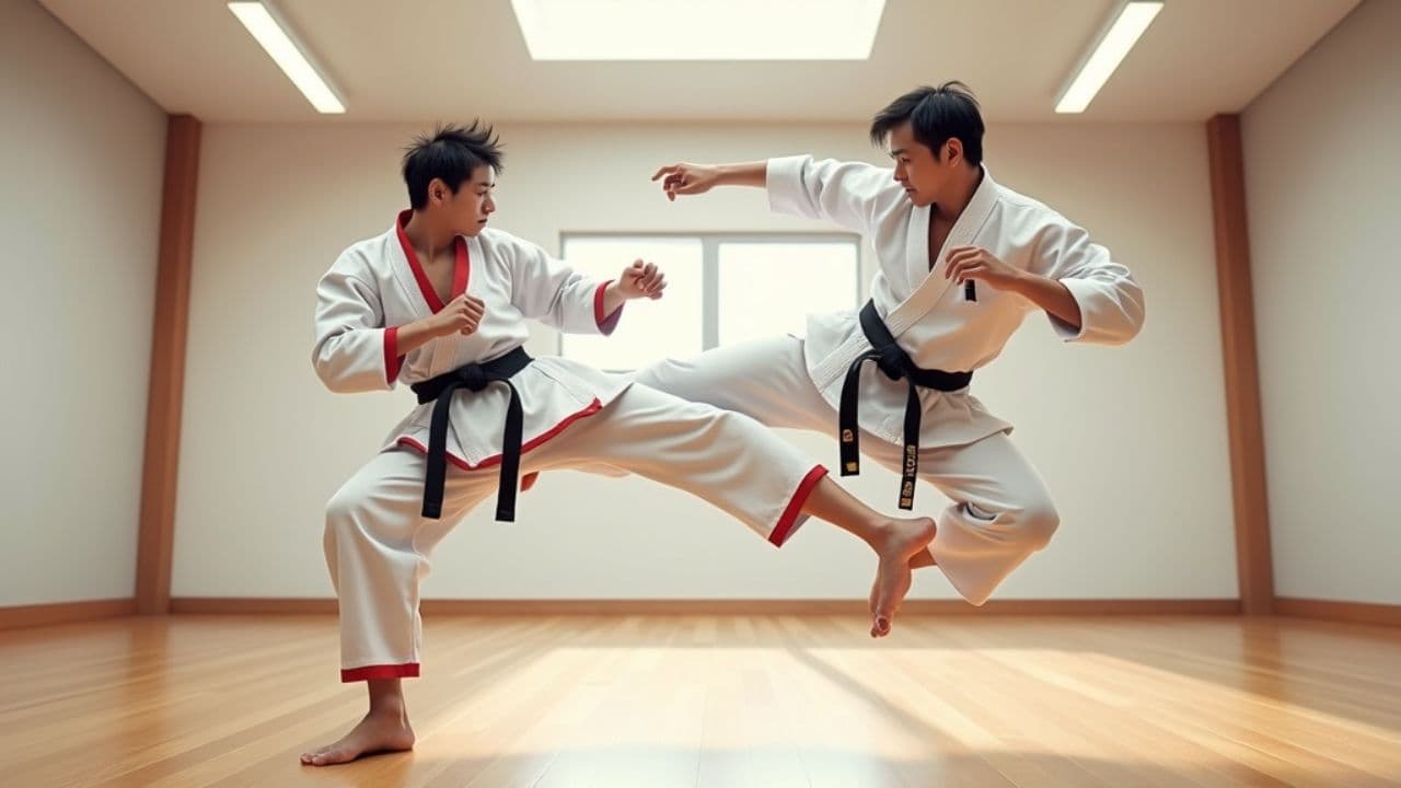Deadly Dance of Taekwondo Warriors