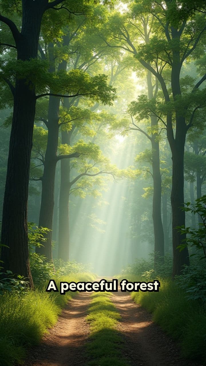 Bear Encounter on Forest Trail