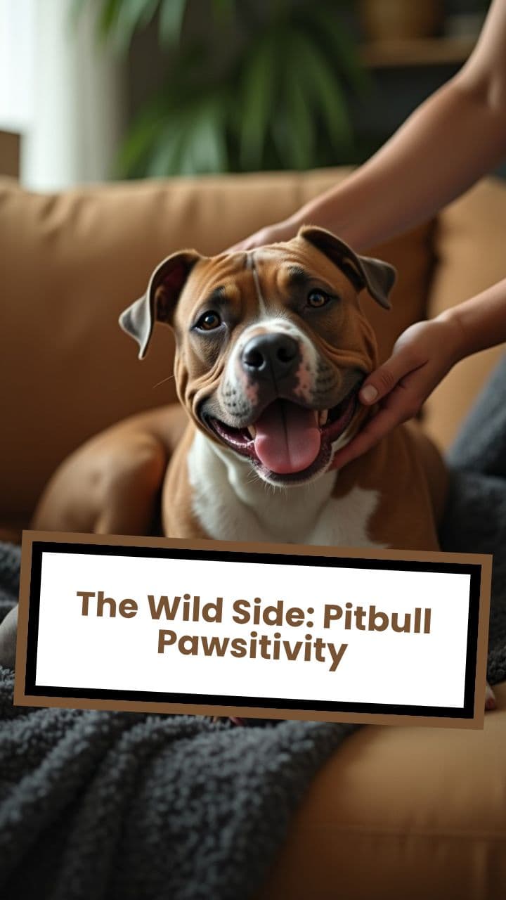The Wild Side: Pitbull Pawsitivity