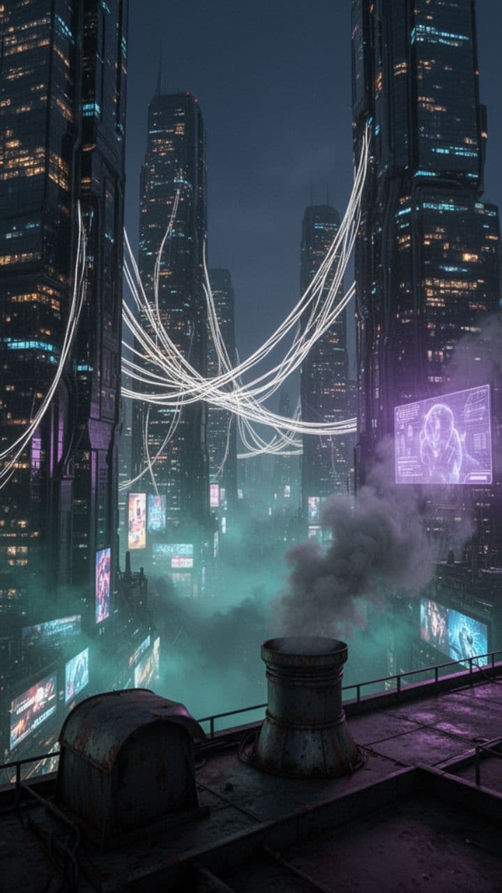 Retro-Industrial Digital Frenzy