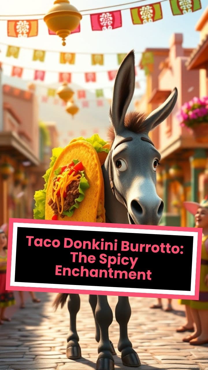 Taco Donkini Burrotto: The Spicy Enchantment