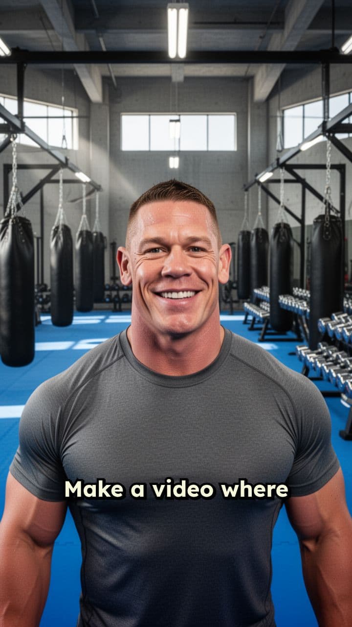 John Cena envía saludo a Jacinto