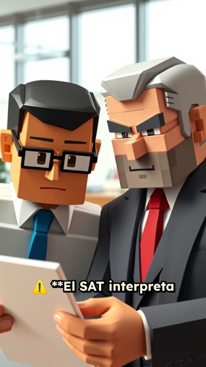 El SAT no interpreta como tú