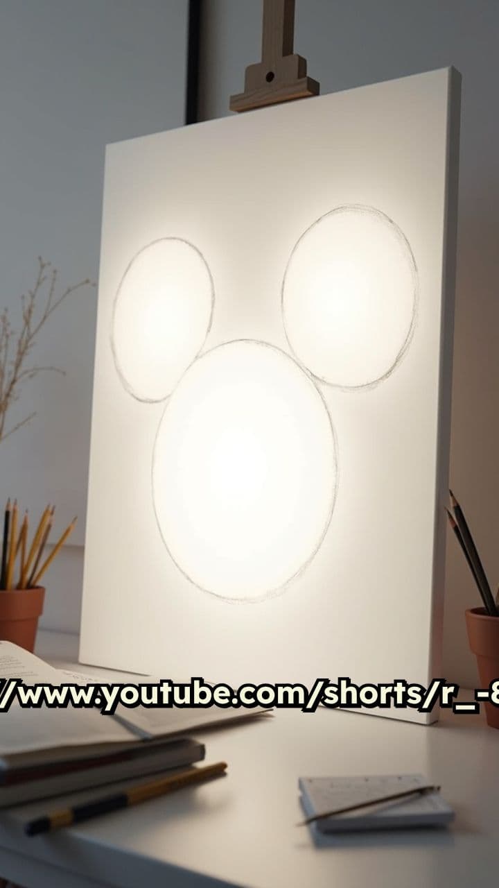 Mickey Mouse Vector Artwork Process