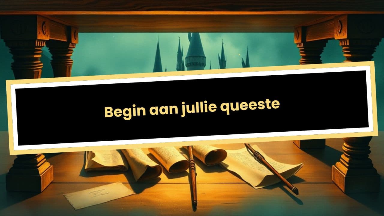 Begin aan jullie queeste