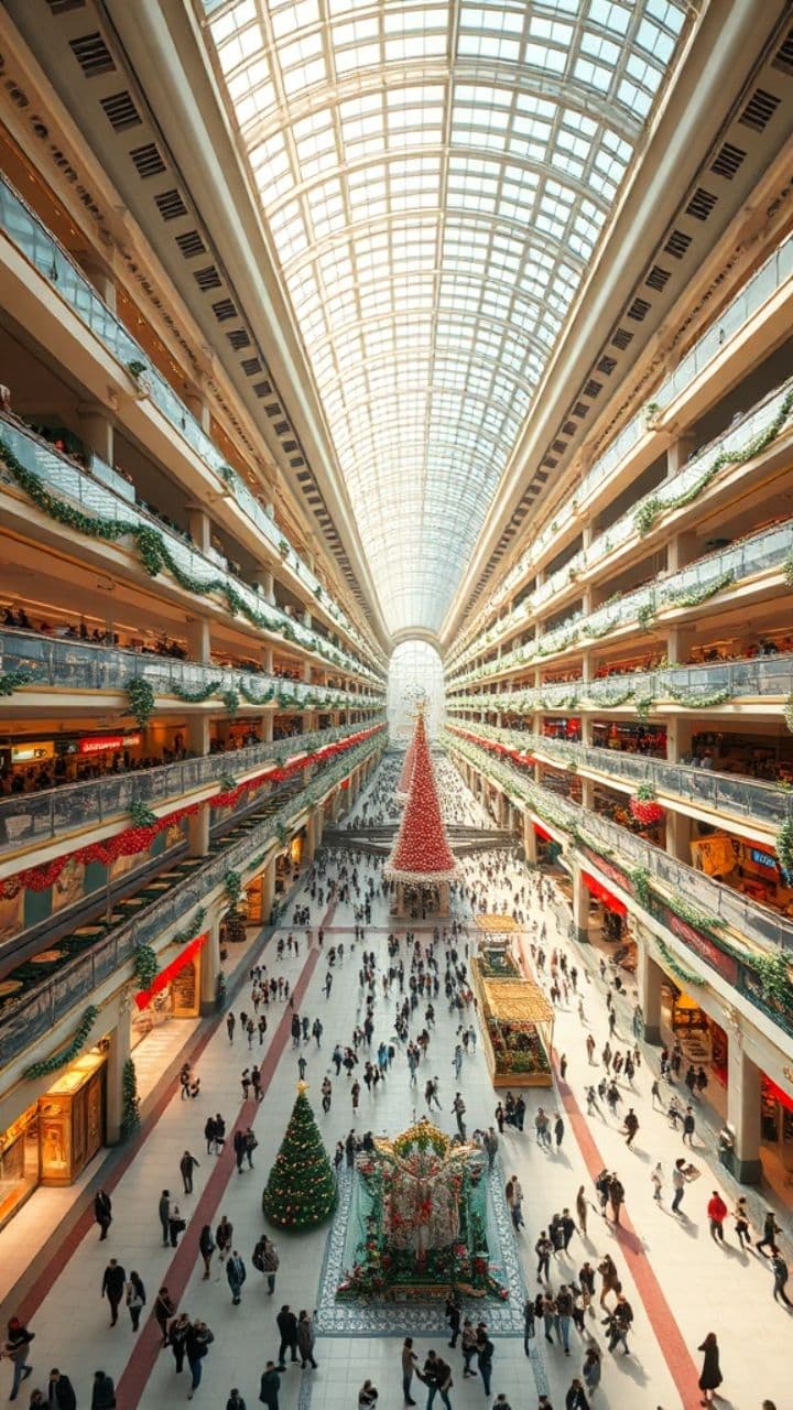 Christmas Queue Frustration