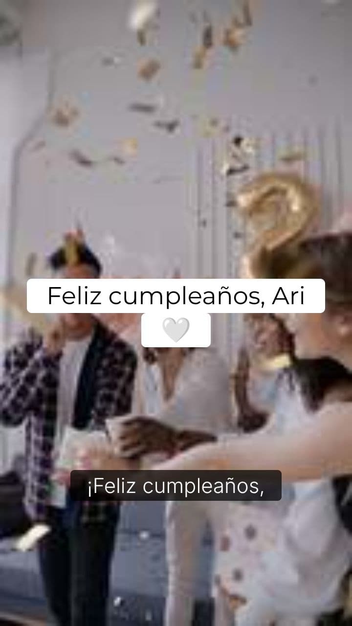 Feliz Cumpleaños, Ari