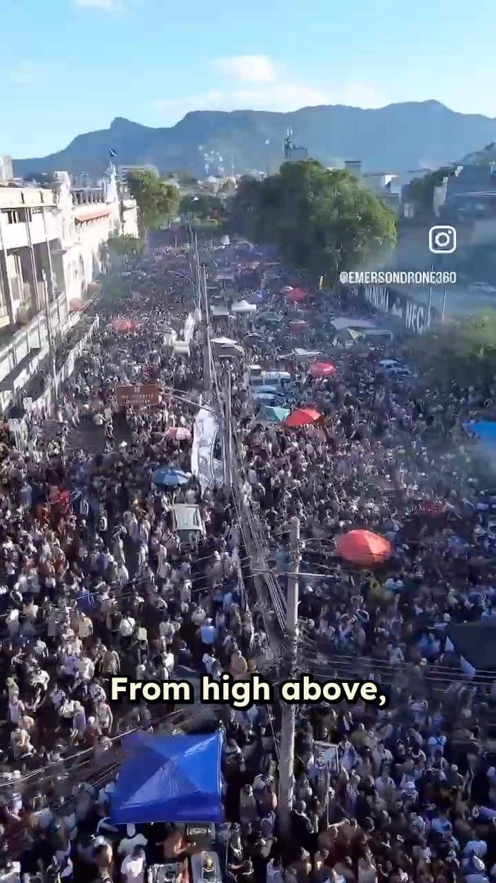 Mar de Gente na Cidade