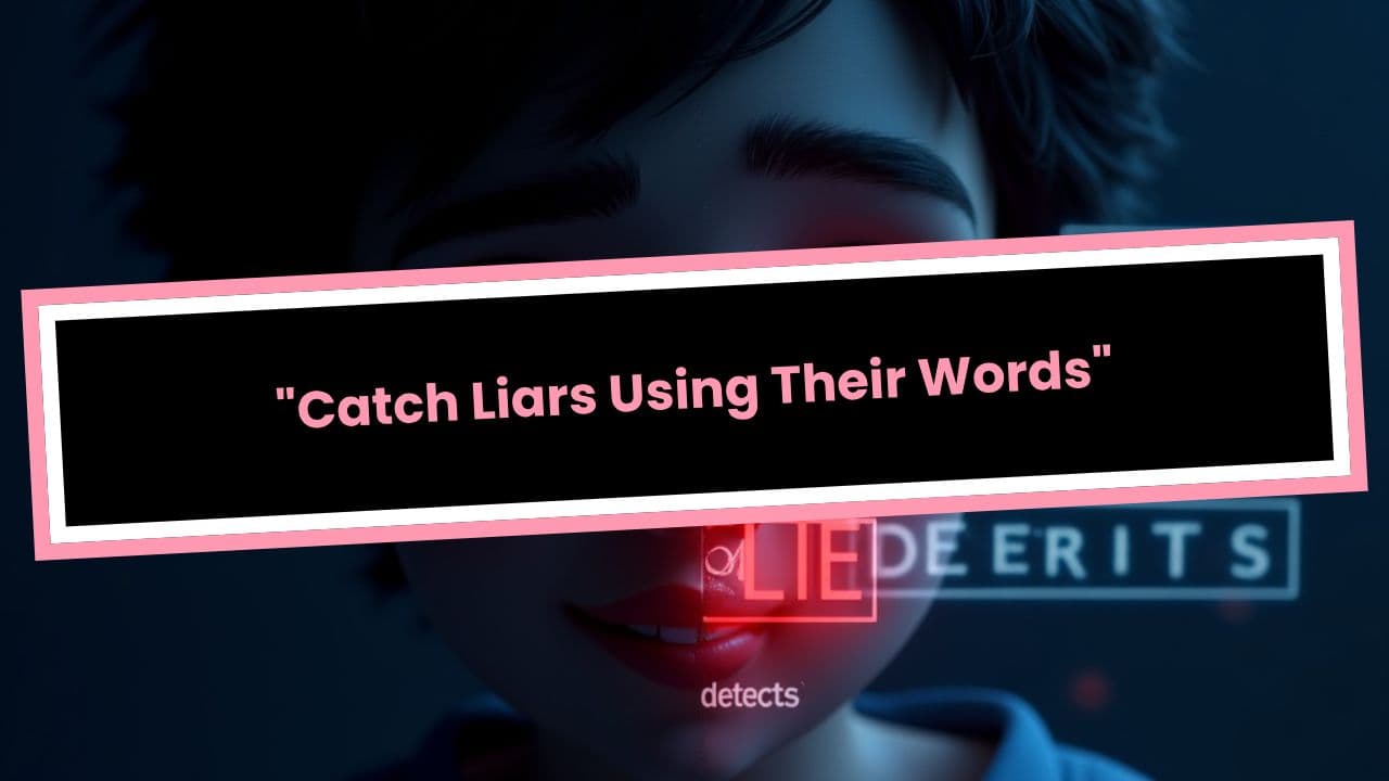 "Catch Liars Using Their Words"
