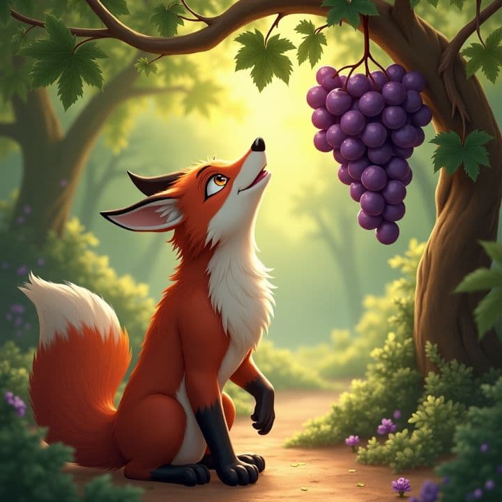 The Fox and the Grapes