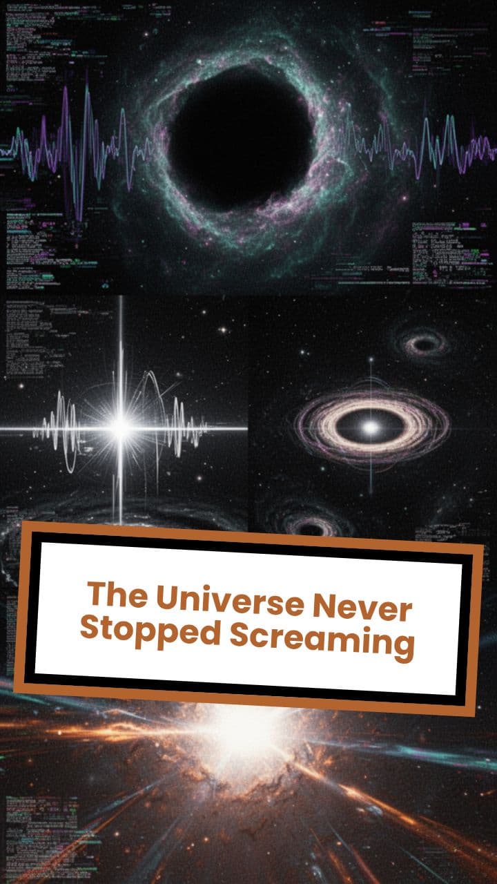 The Universe Never Stopped Screaming