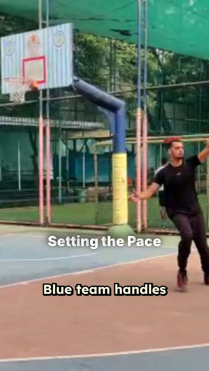 Blue Team Sets the Tempo