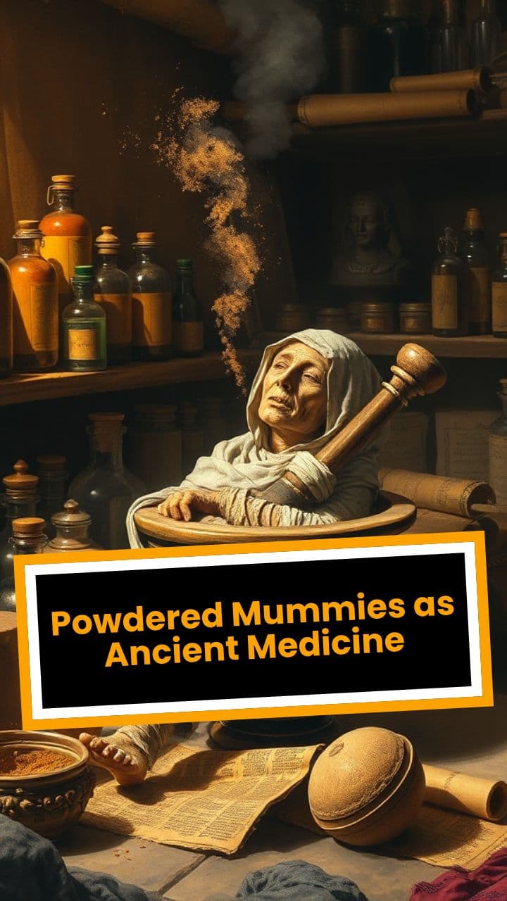 Powdered Mummies as Ancient Medicine