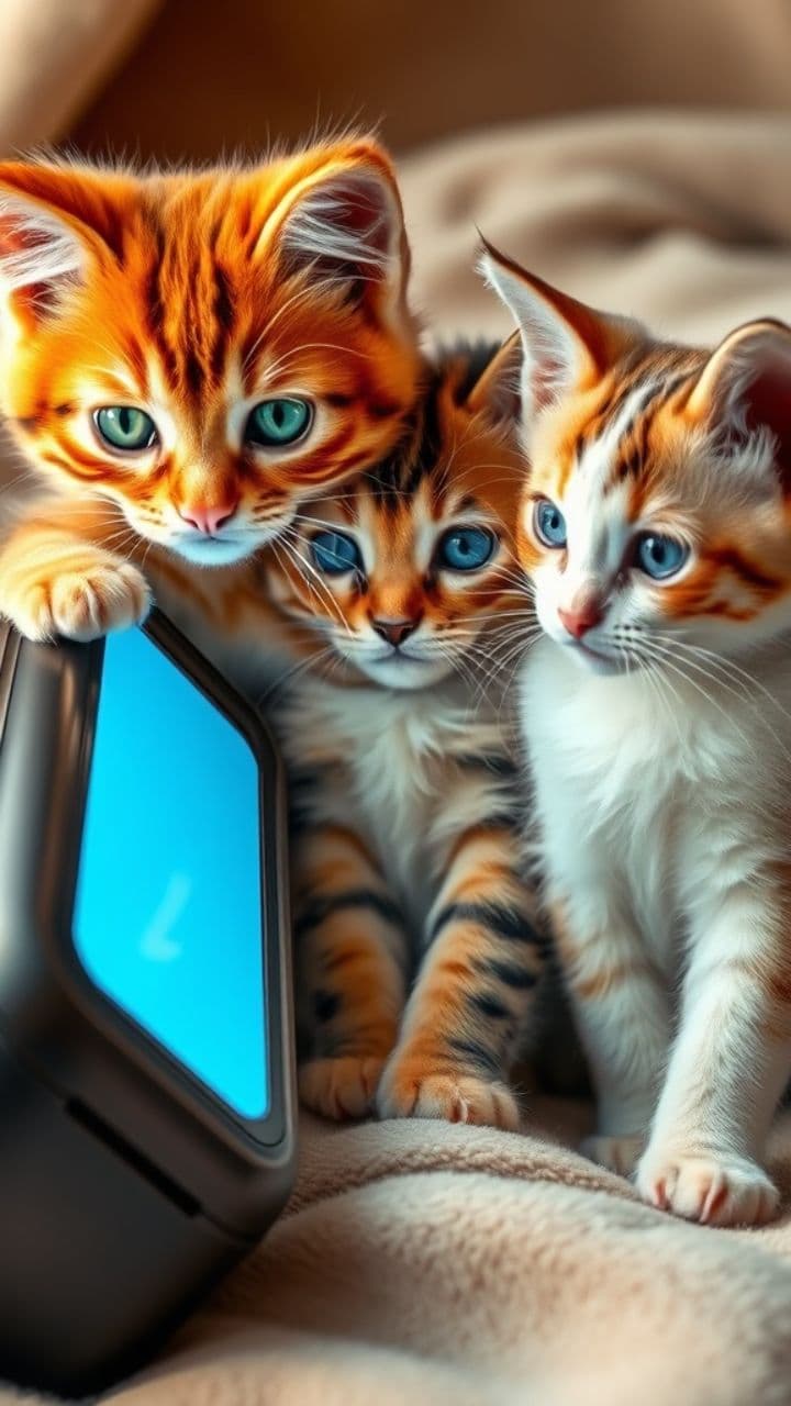 Котята и ИИ-гаджет