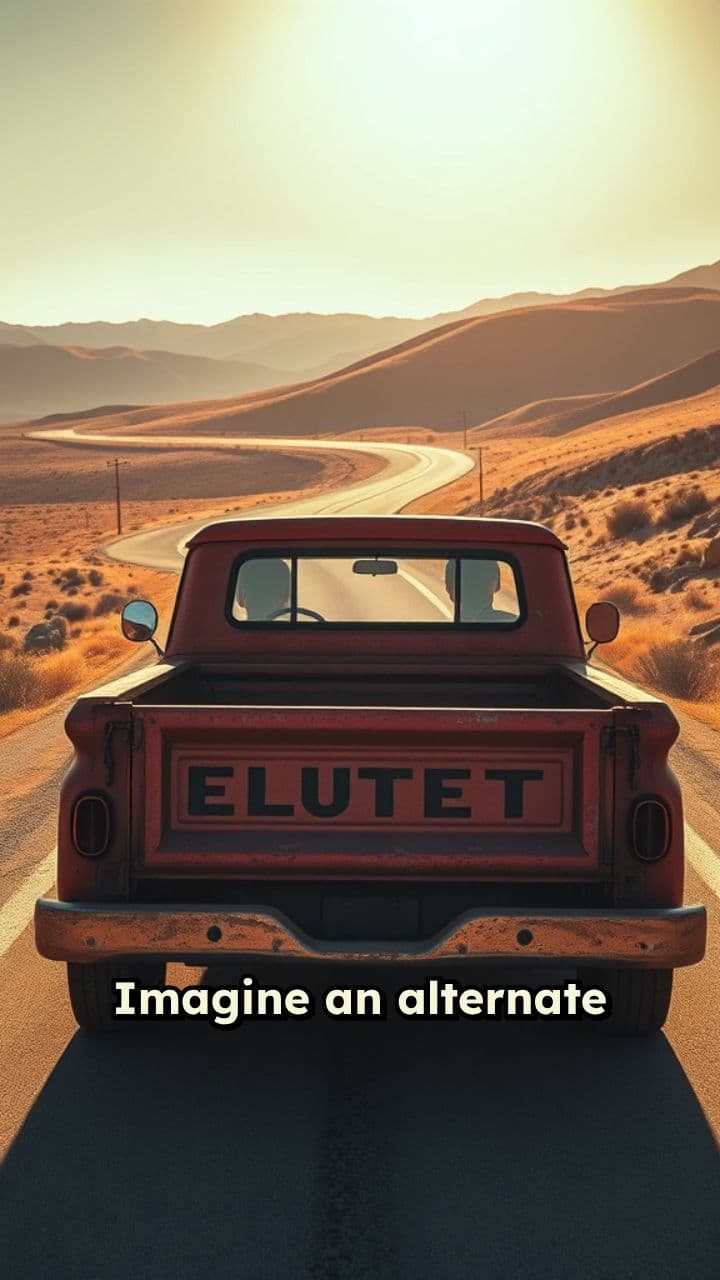 High School Reunion in an Old Truck