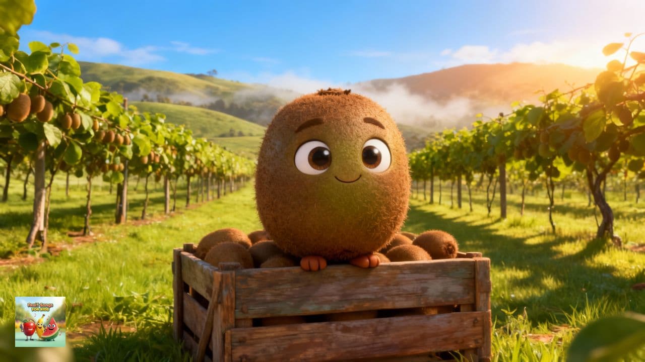 Kiwi, the Fuzzy Healthy Star