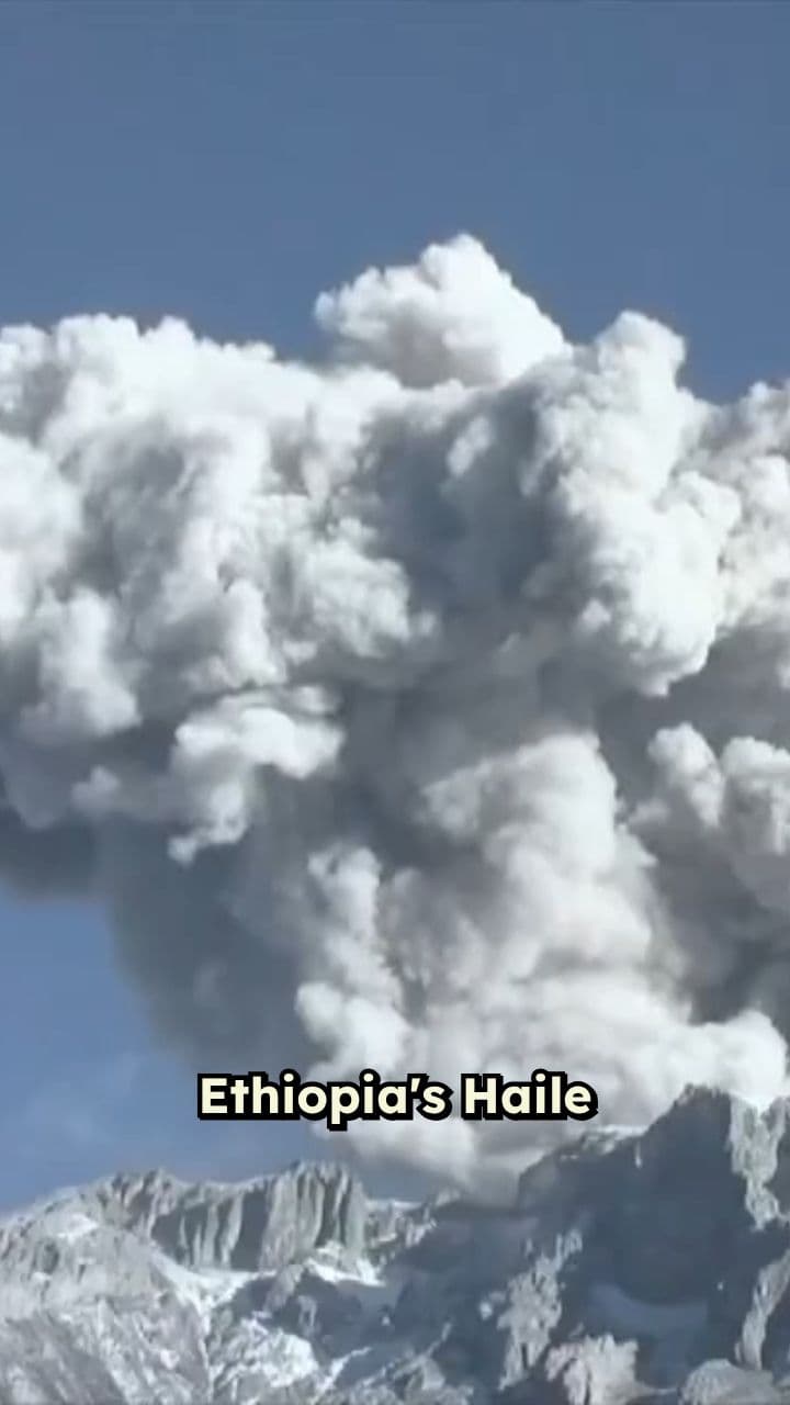 Ethiopia's Volcano Erupts After 12,000 Years