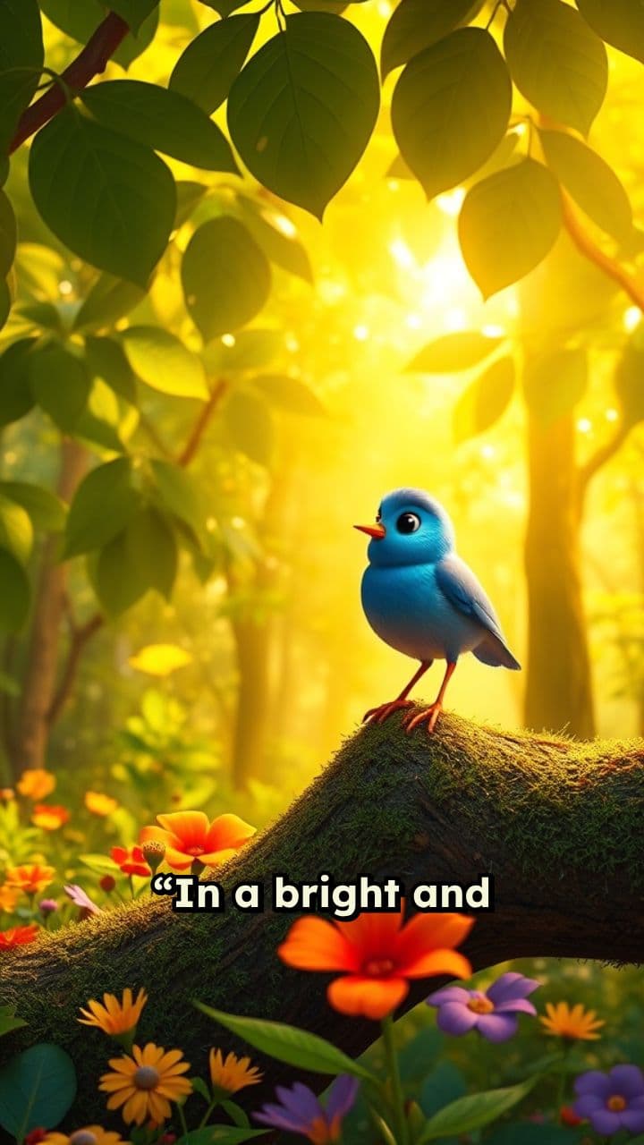 Little Bird's Lesson in Sharing