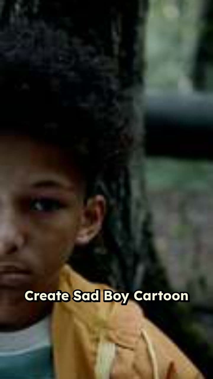 Sad Boy Cartoon Video