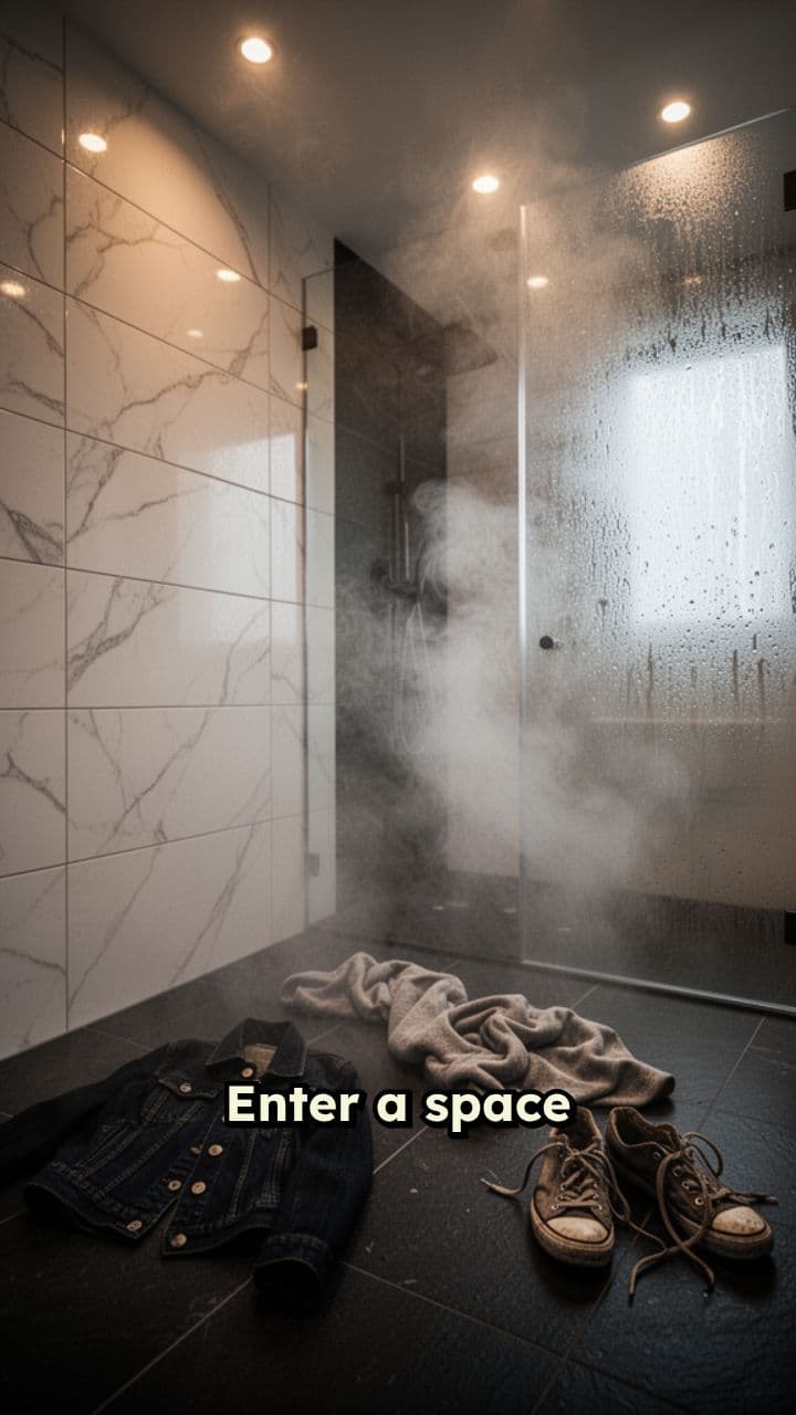 Steamy Bathroom Encounter