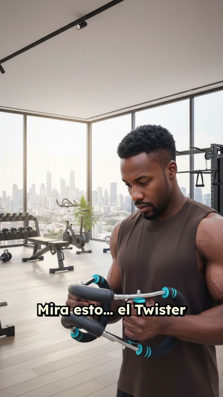 Entrena tus brazos con Twister Arm Trainer