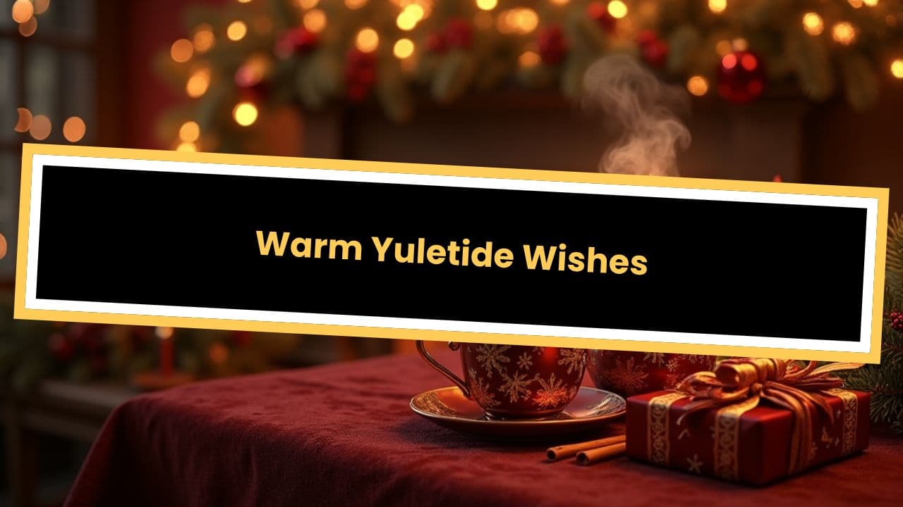Warm Yuletide Wishes