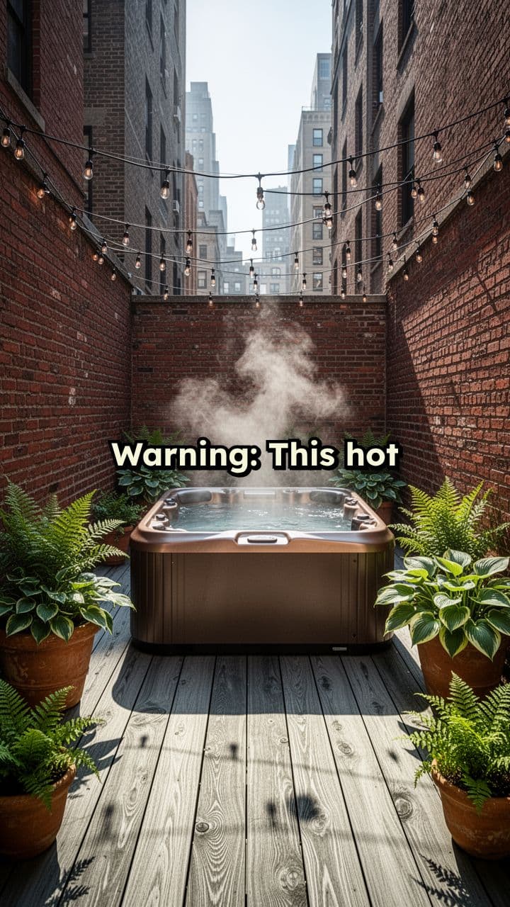 Plug-and-Play Patio Luxury Hot Tub