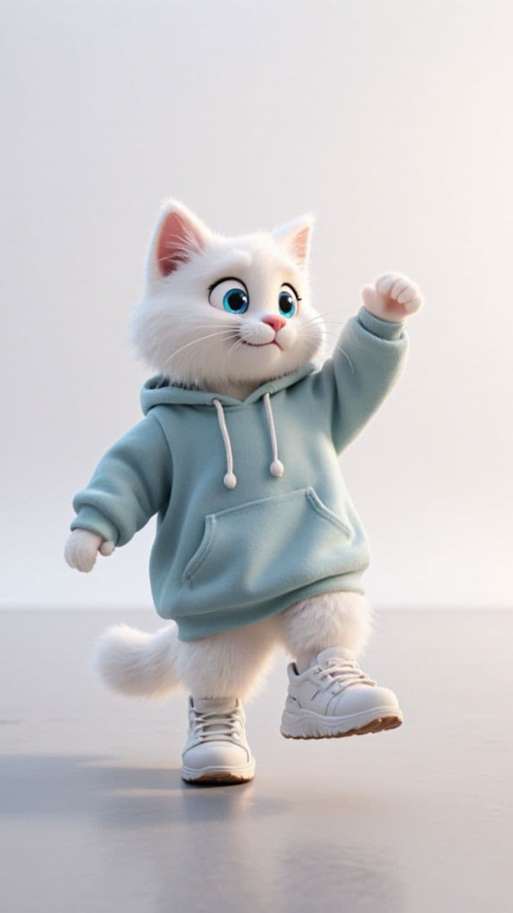 The Groovy Fluffy Cat