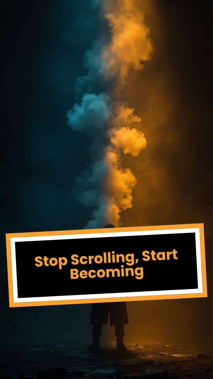 Stop Scrolling, Start Becoming
