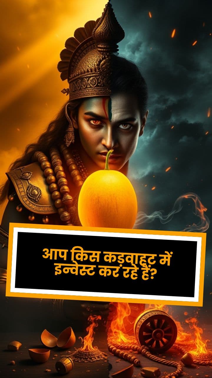 आप किस कड़वाहट में इन्वेस्ट कर रहे हैं?